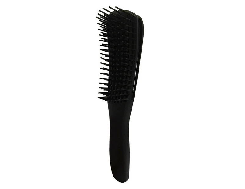 Beakey Detangler Brush For Curly Hair Wet Thick Kinky Hair Adjust Hair Brush Scalp Massage-Black