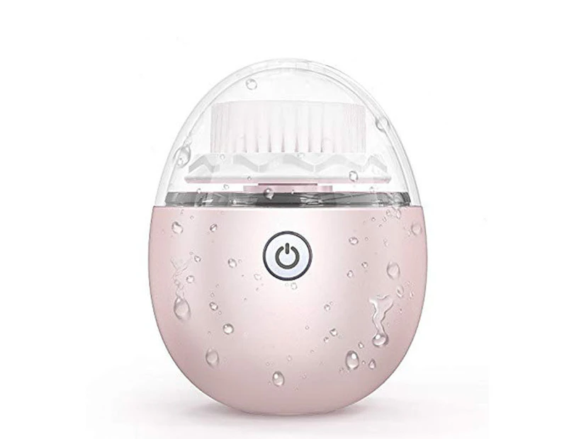 Beakey Facial Cleansing Brush 4 Modes Face Cleansing Brush With 3 Replacement Brush Heads-Pink-Ai-13