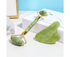 Beakey  Roller Gua Sha Massage Tool Set Roller Massager Muscle Relaxing Relieve-Green