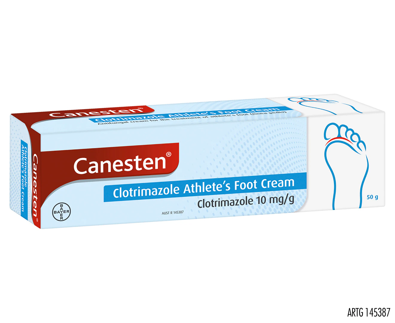 Canesten Anti-Fungal Athlete's Foot Cream 50g