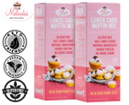 2 x Melinda’s Gluten Free Lower Carb Muffin Mix 240g
