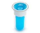 (Blue) - Munchkin My Miracle 360 Degree Customizable Insulated Sippy Cup, 270ml, Blue