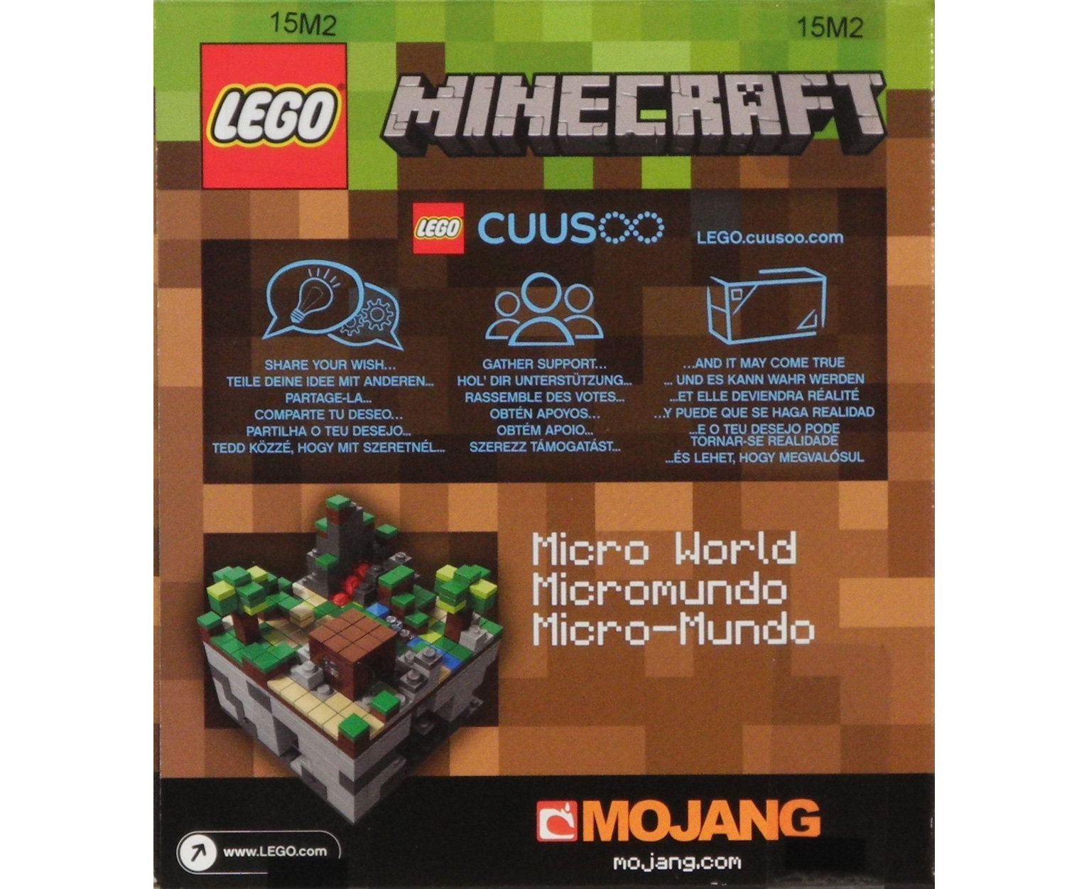 LEGO Cuusoo 21102 Minecraft Micro World