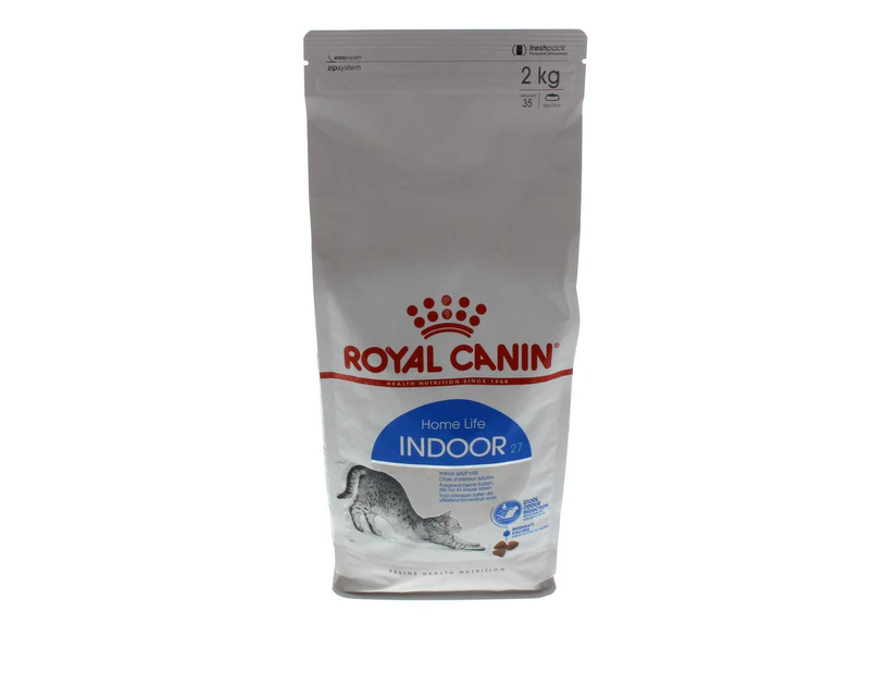 Cat Food Royal Canin Feline Indoor 2kg Premium Dry Food Specific Diet