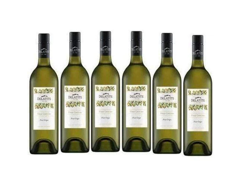 Delatite High Ground Pinot Grigio 750ml - VEGAN Wine - 6 Pack