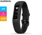 Garmin Vivosmart 4 Activity Smartwatch - Black/Slate 1