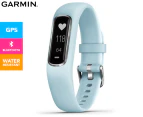Garmin Vivosmart 4 Fitness Tracker S/M - Azure Blue/Silver