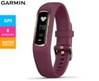 Garmin Vivosmart 4 Fitness Tracker S/M - Berry/Light Gold 1