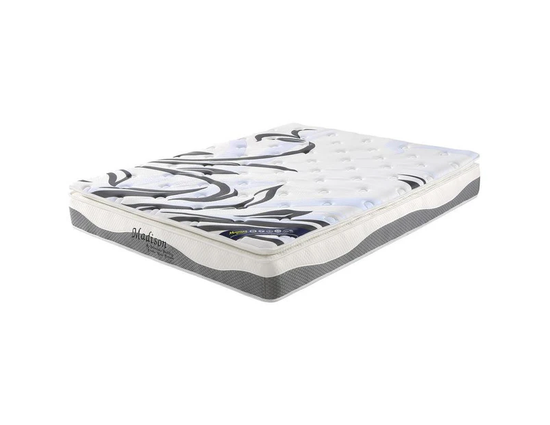 Life Décor Premium Pocket Spring Gel Memory foam comfort mattress with pillow top (Double)
