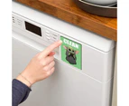 (Dishwasher Magnet) - saizone Baby Yoda Dishwasher Magnet Clean Dirty Double Sided Sign Mandalorian The Child Sticker Flip with Magnetic Plate Universal Ki