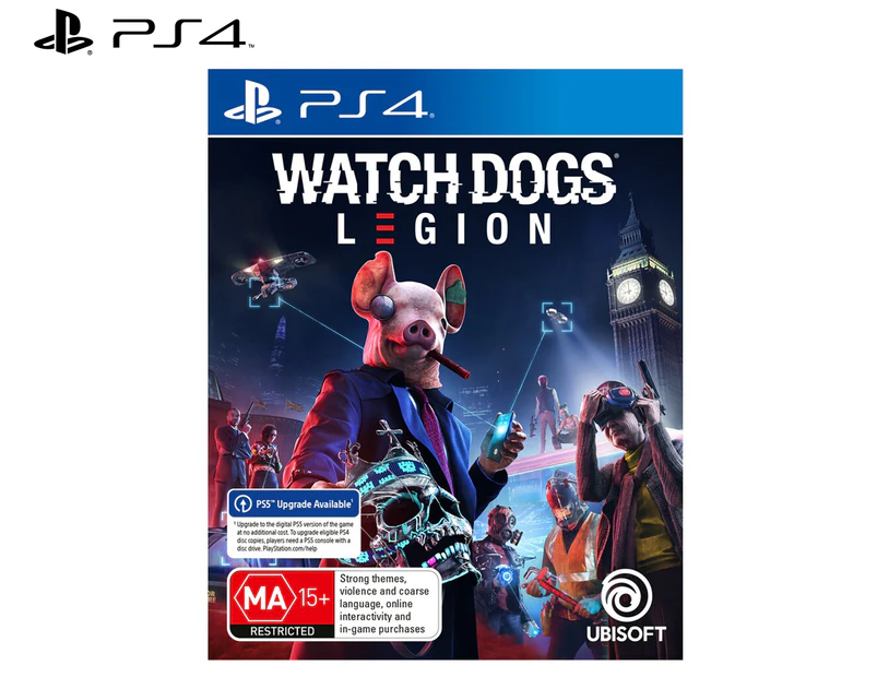 PlayStation 4 Watch Dogs: Legion Game