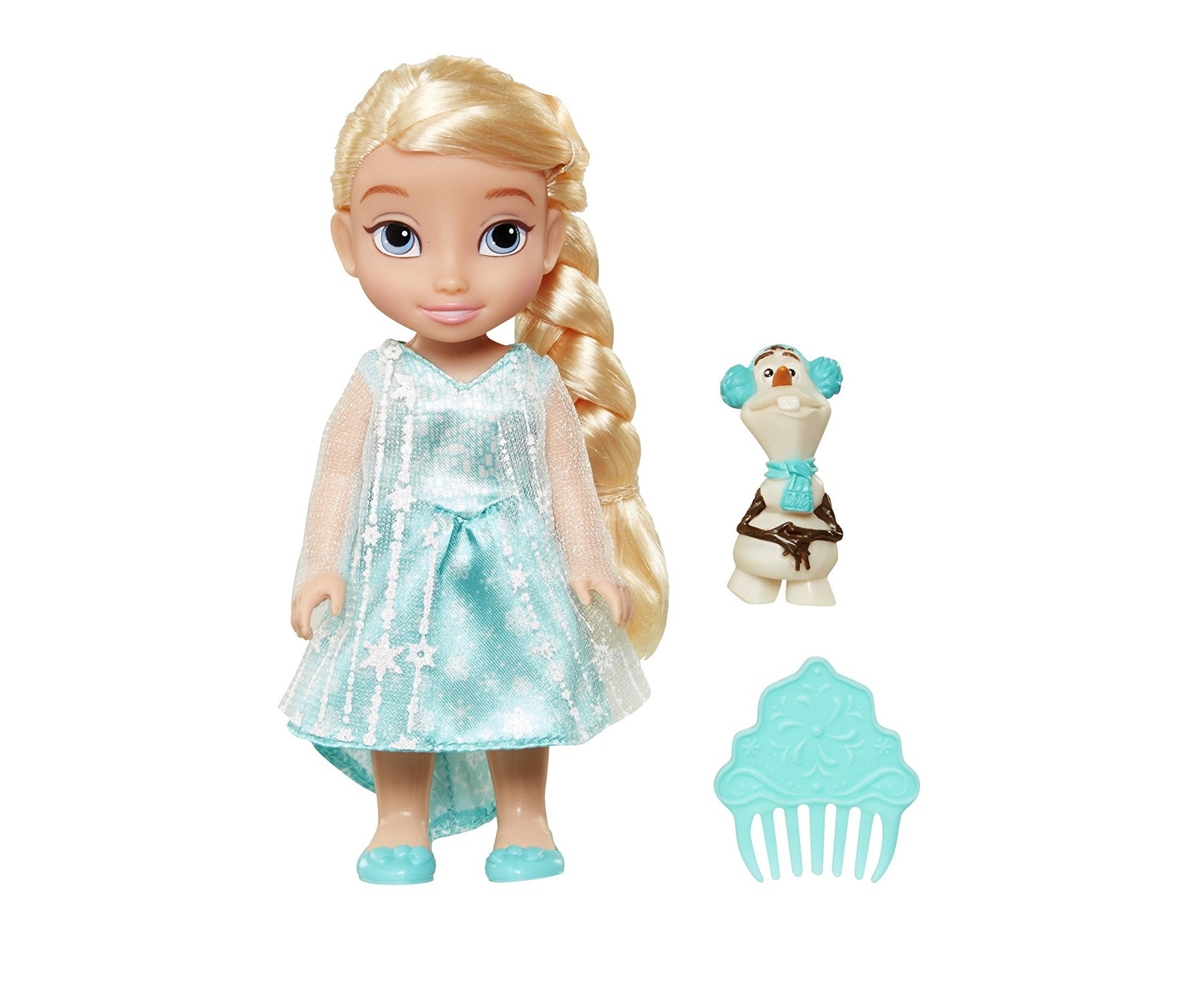 petite elsa with olaf