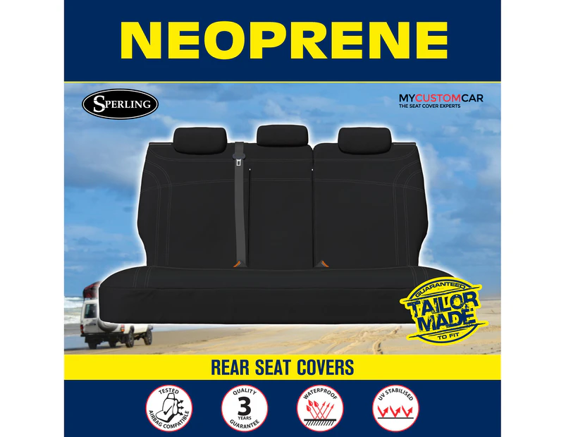 Mazda3 BM BN Sedan 2014-2019 Neoprene REAR Seat Cover Waterproof Car Mazda 3