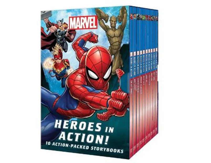 Marvel Heroes in Action 10 Book Box Set