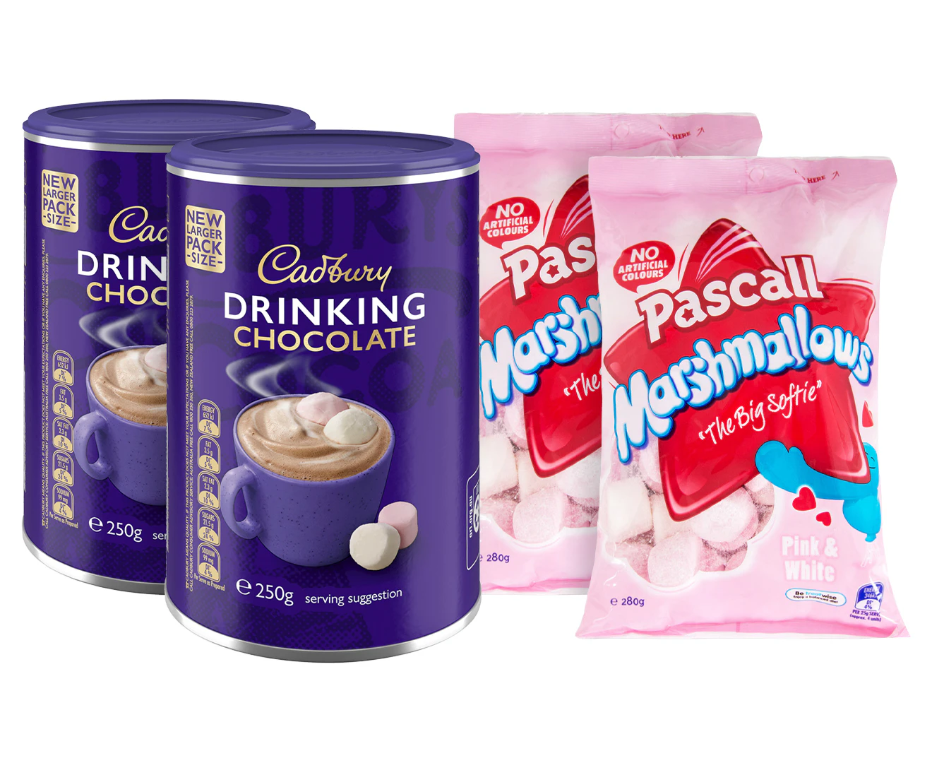 2 x Hot Chocolate & Marshmallows Bundle