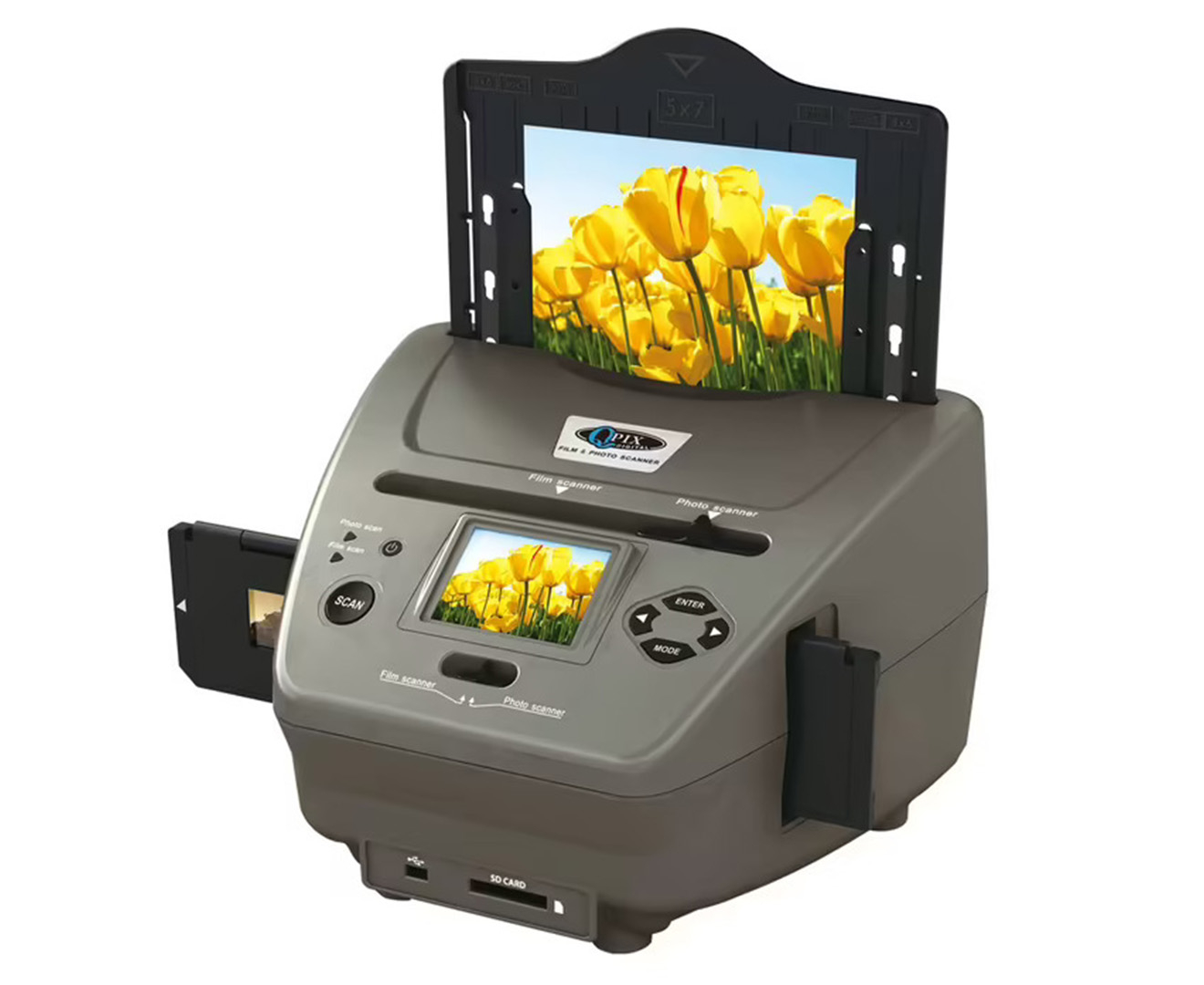 QPIX Standalone Film & Print Scanner Black Catch.co.nz