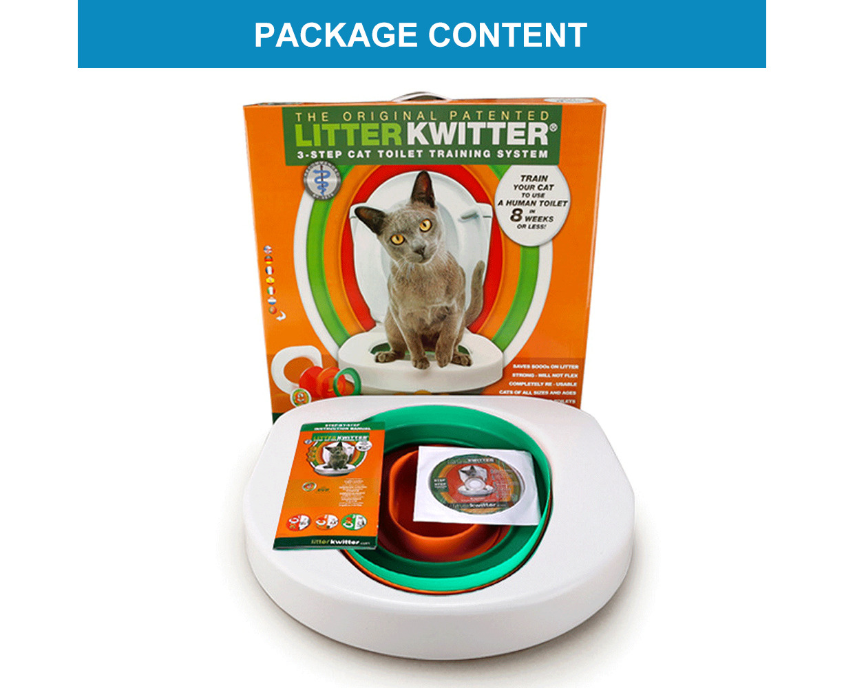 Litter kwitter sales toilet training system