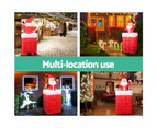 Jingle Jollys Christmas Inflatable Santa Pop Up 1.8M Illuminated Decorations