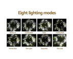 Jingle Jollys 6X3M Christmas Lights Curtain Light Cool White 600 LED