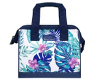 Sachi Tropical Paradise Insulated Lunch Bag - Blue