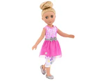 (Stay Sparkly!) - Glitter Girls by Battat - Stay Sparkly Dress & Leggings Regular Outfit - 36cm Doll Clothes & Accessories For Girls Age 3 & Up – Children’