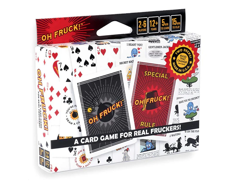 Oh Fruck - A Card Game for Real Fruckers