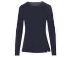 Russell Athletic Women's Essential 60/40 Performance Long Sleeve Tee / T-Shirt / Tshirt - Navy