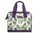 Sachi Jungle Friends Insulated Lunch Bag - Purple/Green 2
