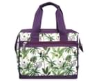 Sachi Jungle Friends Insulated Lunch Bag - Purple/Green 3