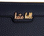 Kate Hill Victoria Wallet - Navy