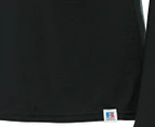 Russell Athletic Women's Essential 60/40 Performance Long Sleeve Tee / T-Shirt / Tshirt - Black