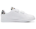 Reebok Girls' Royal Complete Sneakers - Cloud White/Leopard