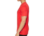 Puma Men's Essential Logo Tee / T-Shirt / Tshirt - High Risk Red/Black