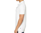 Puma Men's Essential Piqué Collar Polo - White/Black