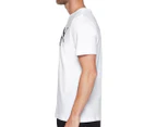 Puma Men's Essential Logo Tee / T-Shirt / Tshirt - Puma White/Black