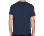 Puma Men's Essential Logo Tee / T-Shirt / Tshirt - Peacoat/White