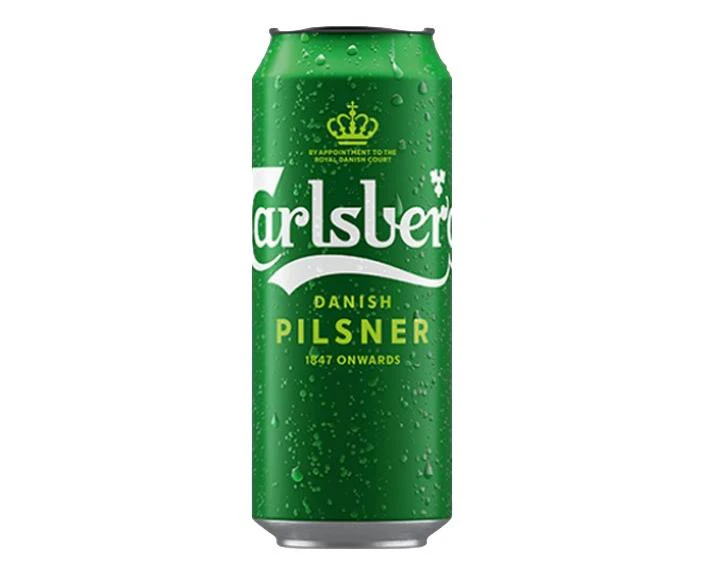 Carlsberg Green Lager Cans (24 x 500mL)