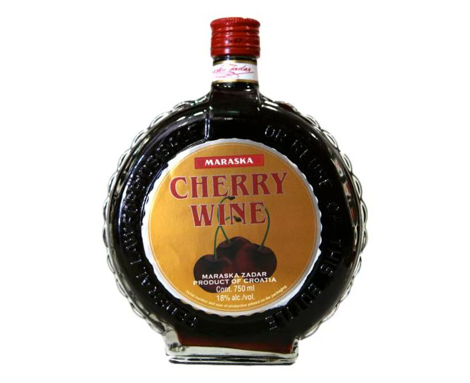 Maraska Cherry Wine Flask 750mL