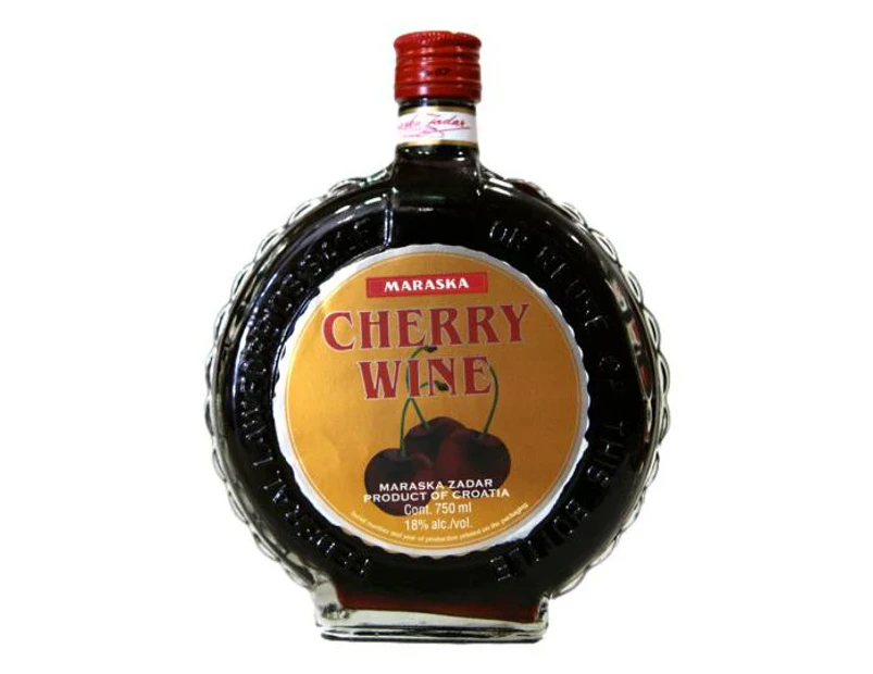 Maraska Cherry Wine Flask 750mL