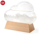 Cloud Storm Glass Weather Station