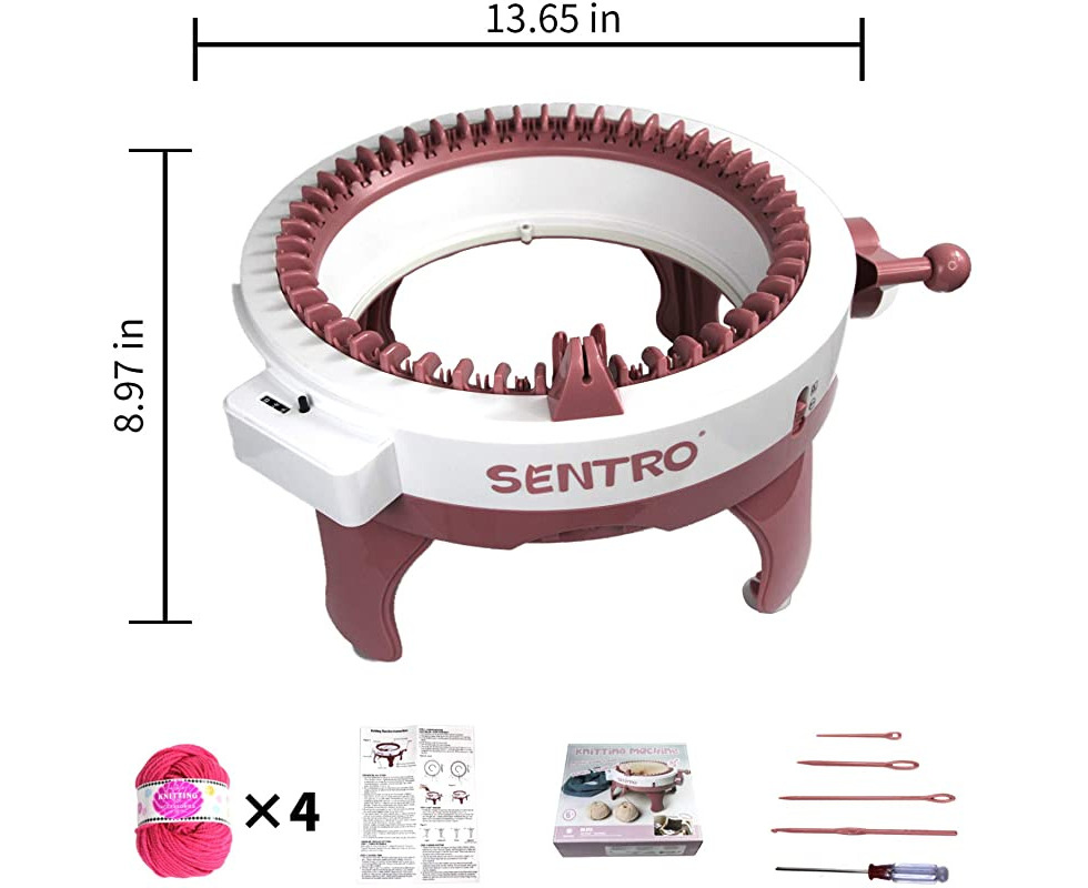 Knitting Machine Knitting Machine 48 Needles with Needle Arranging