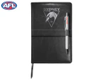 AFL Sydney Swans Team Logo PU Leather Notebook & Pen