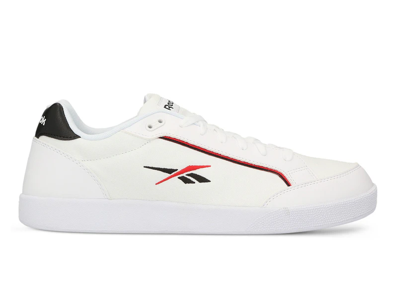 Reebok Unisex Vector Smash Sneakers - White/Core Black/Vector Red