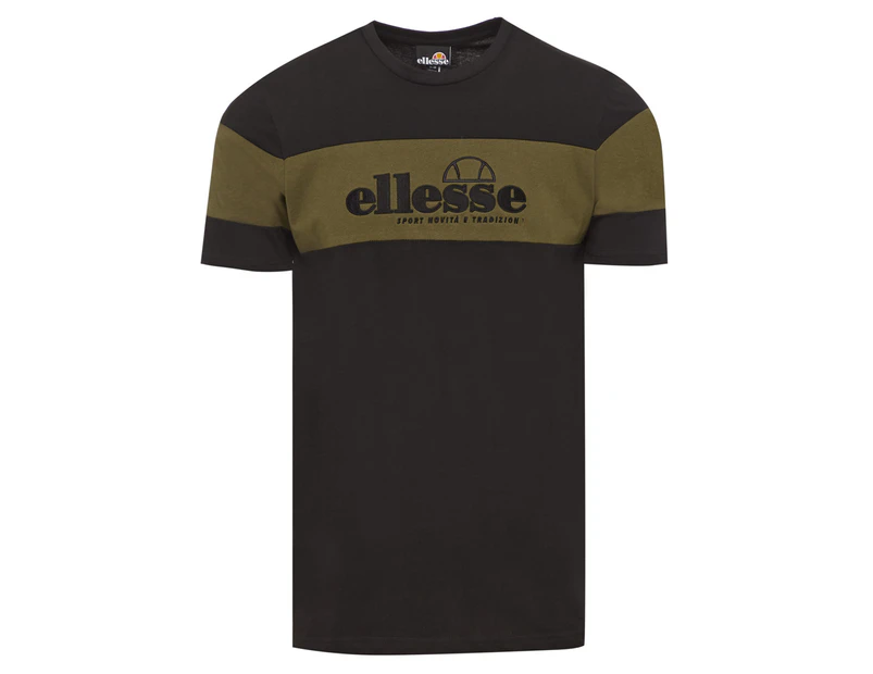 Ellesse Men's Nossa Tee / T-Shirt / Tshirt - Black
