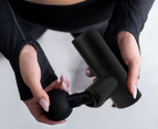 Fit Smart Mini 4-Speed Deep Tissue Massage Gun - Black