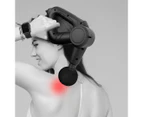 Fit Smart Pro 5-Speeds Deep Tissue Massage Gun - Black