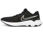 Nike Men's Renew Ride 2 Running Shoes - Black/White-Dark Smoke Grey