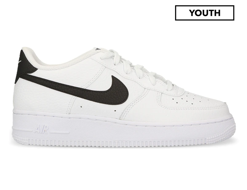 Nike Youth Air Force 1 (GS) Sneakers - White/Black