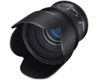 Samyang 50mm T1.5 UMC II Fuji X Full Frame VDSLR/Cine Lens