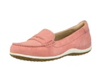 Geox Womens D Vega A Moccasin Slip On Shoe (Coral) - FS6030